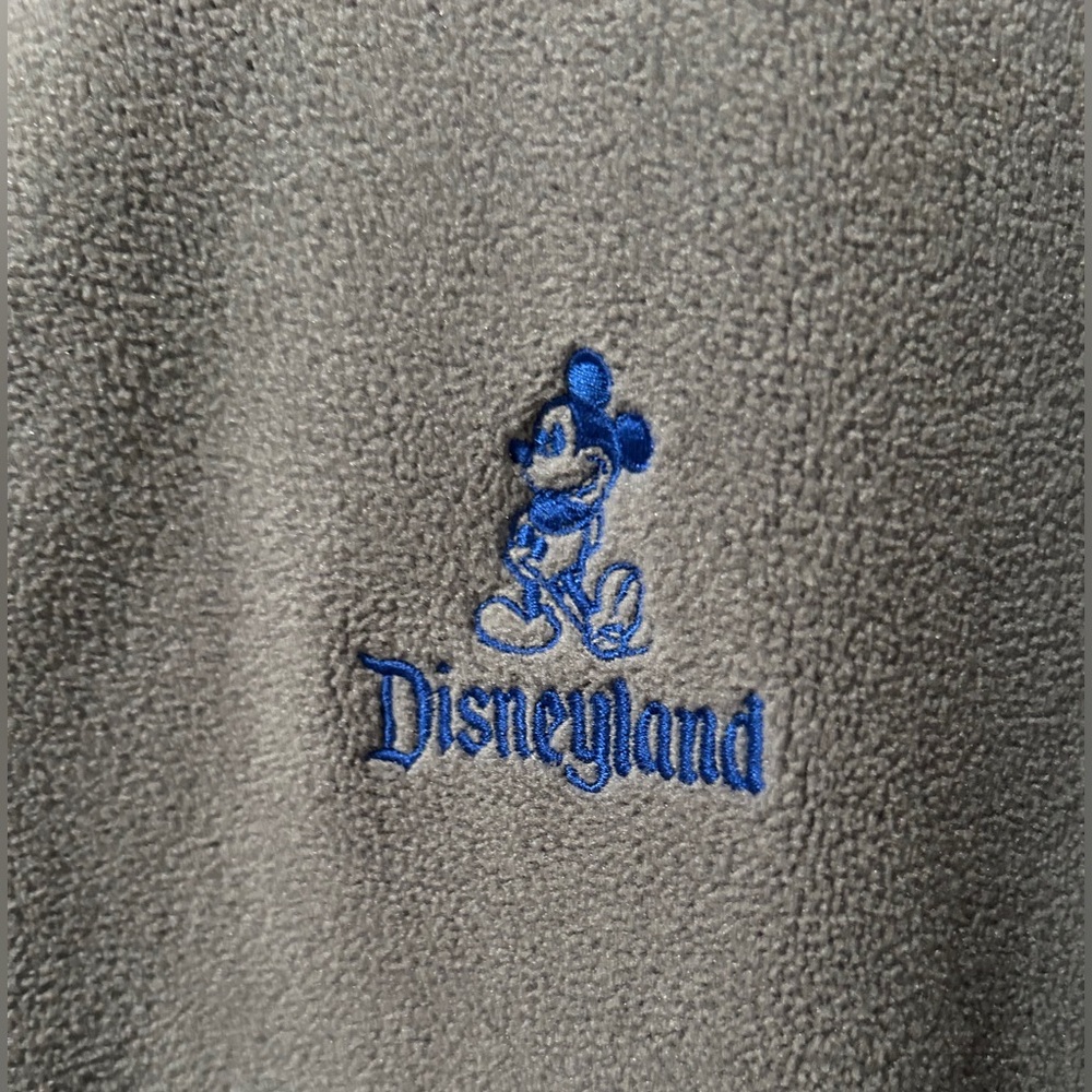 Disney Parks Disneyland Fleece Full Zip Jacket, Men’s Size Medium, EUC. - Picture 2 of 4